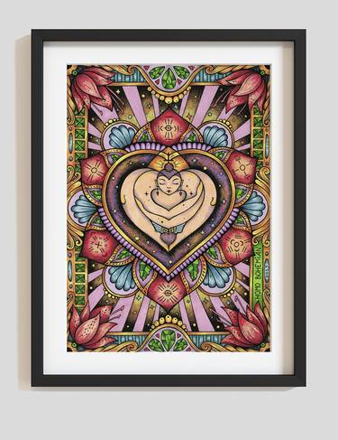 Heart Mandala; Self-Love [Art-Spell] thumb