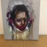 This painting is from a series of abstract paintings of figures in isolation, relying on expression, mannerism, color ant texture to evoke presence.