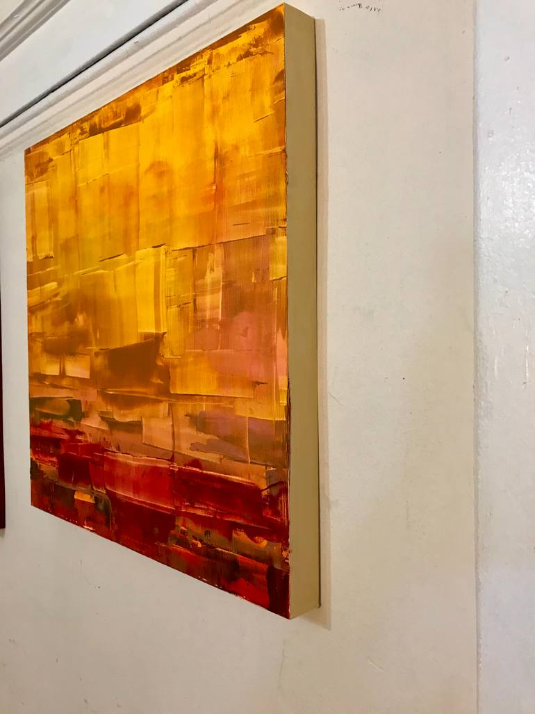 Original Abstract Expressionism Abstract Painting by Jeffry Dean Hinton