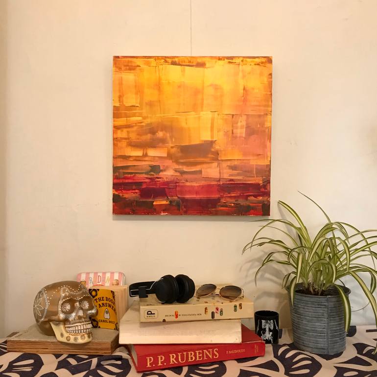 Original Abstract Expressionism Abstract Painting by Jeffry Dean Hinton