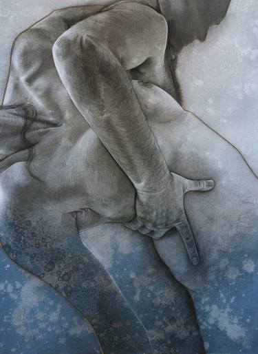 Print of Figurative Nude Mixed Media by Adrian Owen