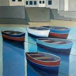 Harbour Corner Boats by Nigel Sharman