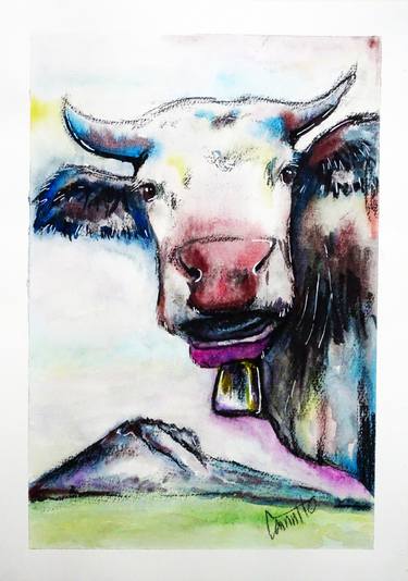 Original Cows Paintings by Ho Cainn