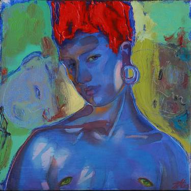 Original Conceptual Erotic Paintings by Miroslava Perevalska