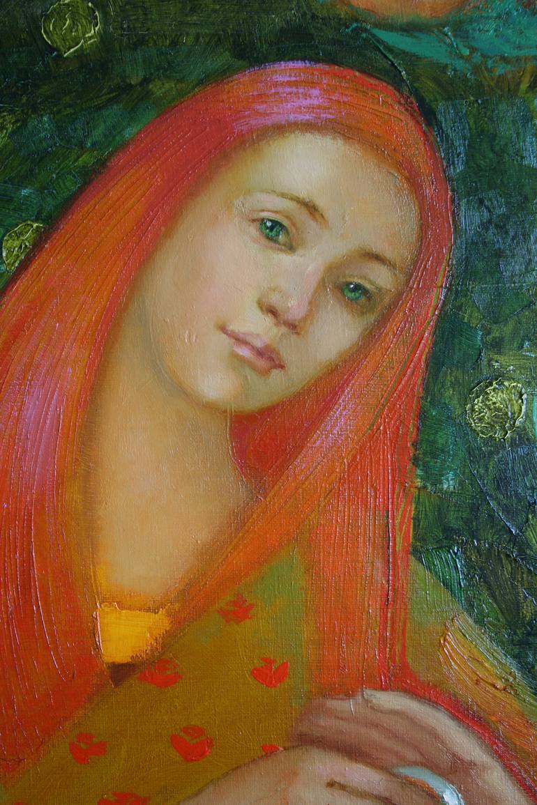 Original Women Painting by Miroslava Perevalska