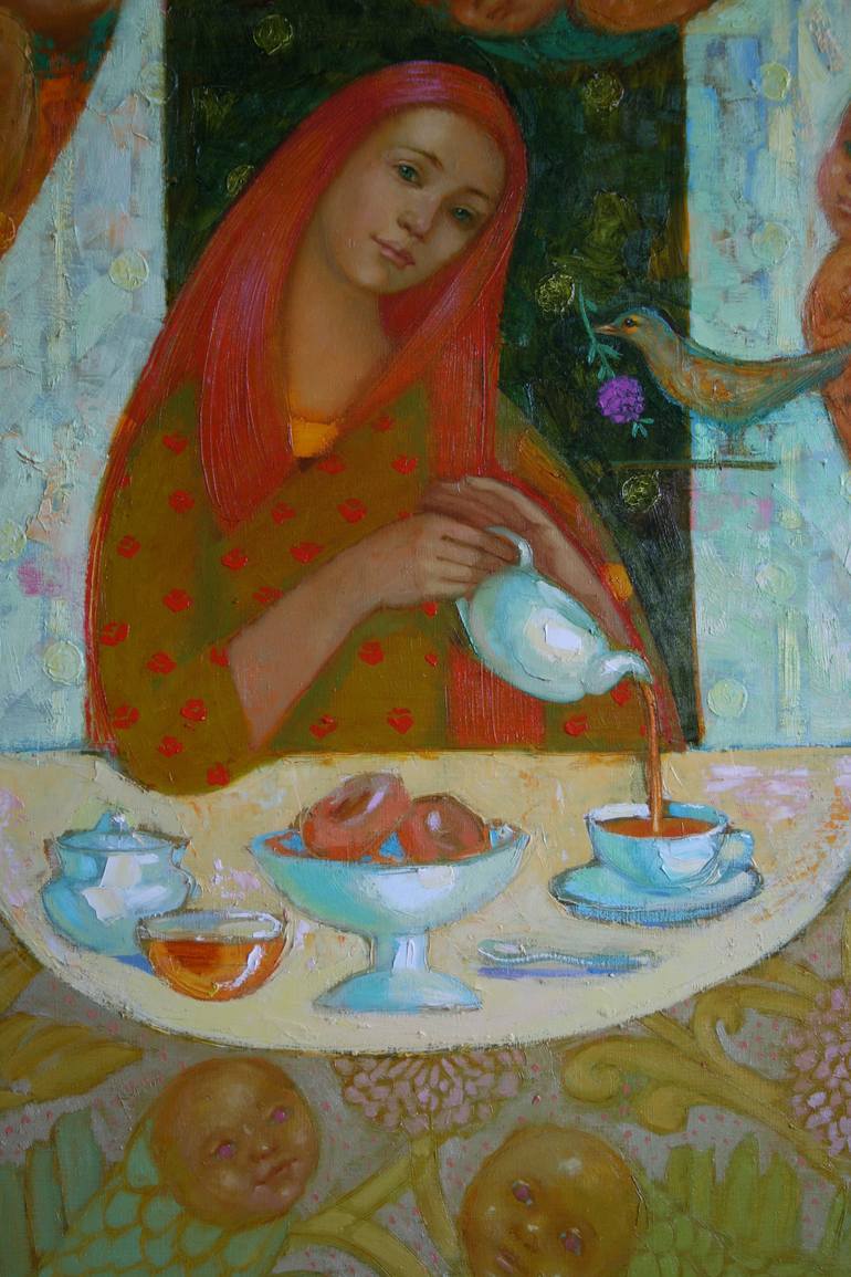 Original Women Painting by Miroslava Perevalska