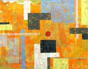 Print of Abstract Geometric Paintings by Yuri Pshenichny