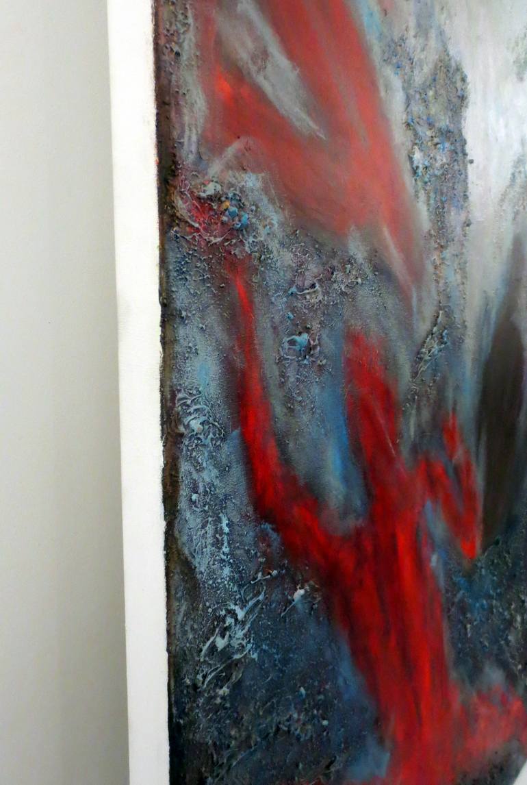 Original Abstract People Painting by Lina Faroussi