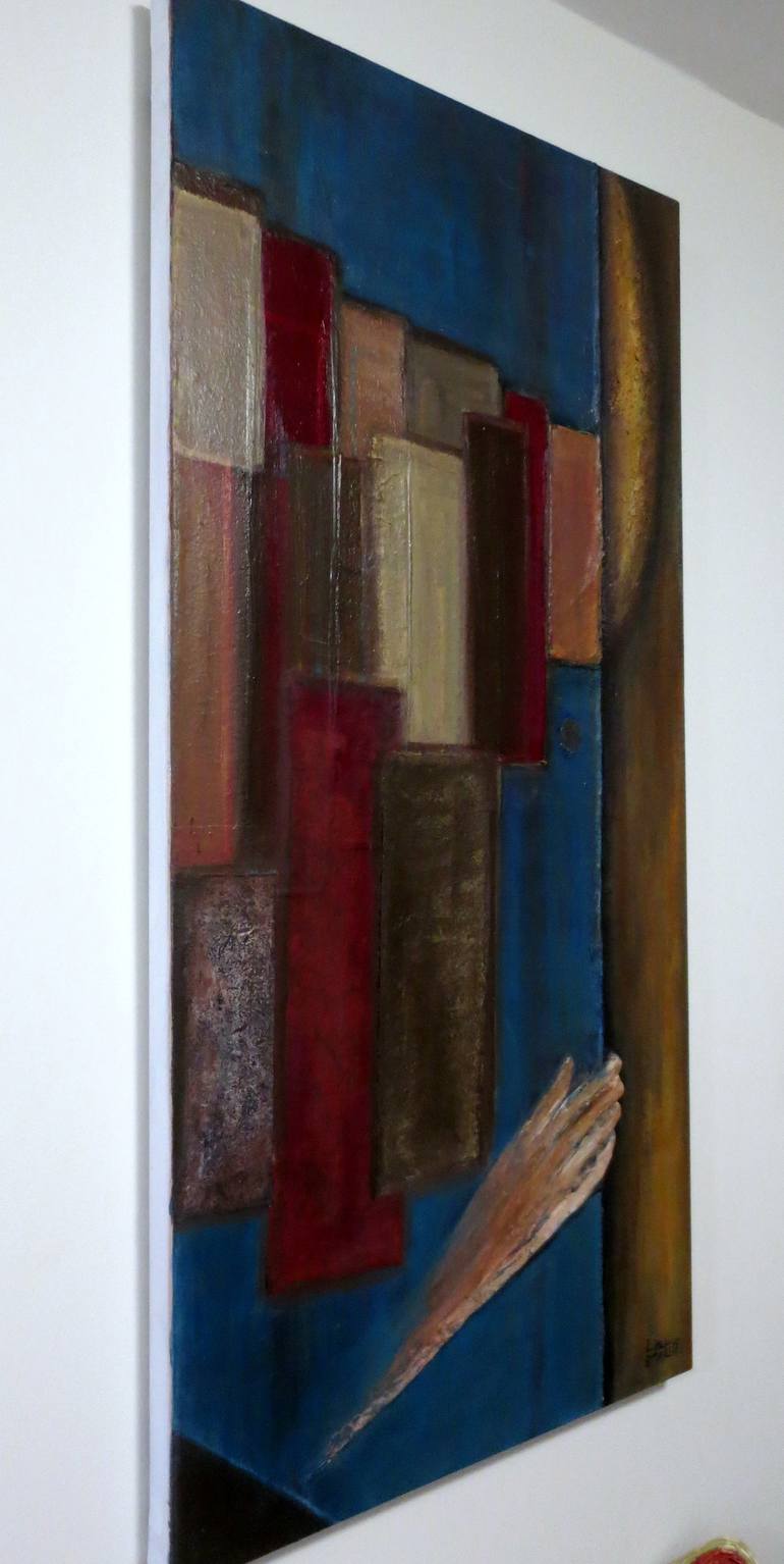 Original Abstract Painting by Lina Faroussi