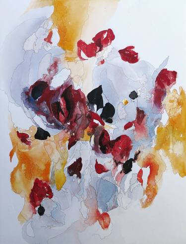 Original Abstract Expressionism Abstract Paintings by Rachel Leising Soo