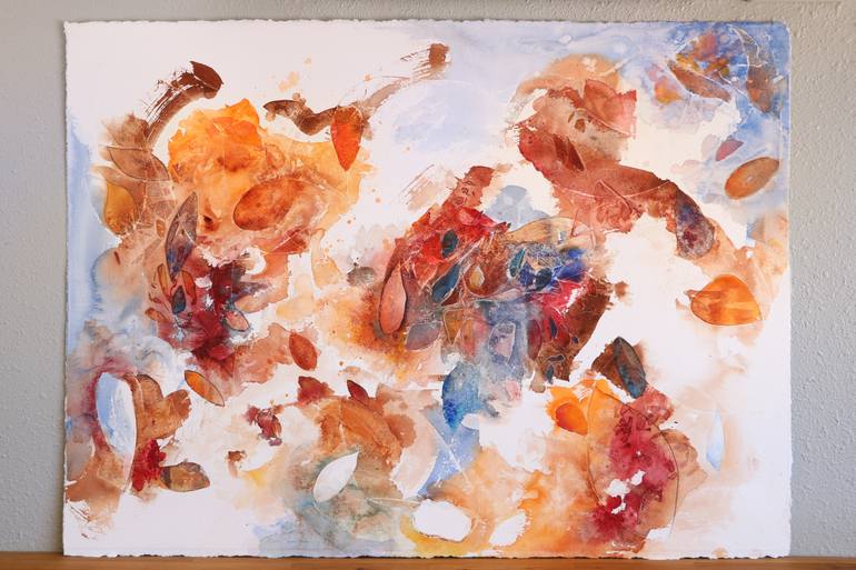 Original Abstract Painting by Rachel Leising Soo