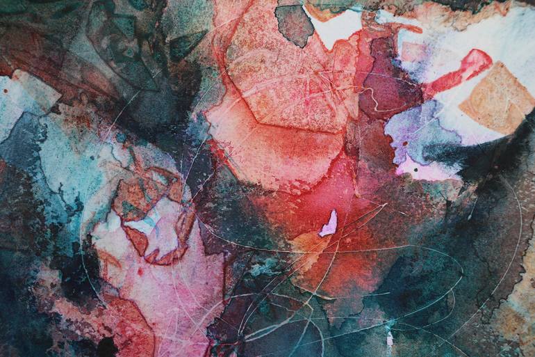 Original Abstract Painting by Rachel Leising Soo