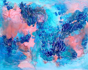 Original Abstract Expressionism Abstract Paintings by Rachel Leising Soo