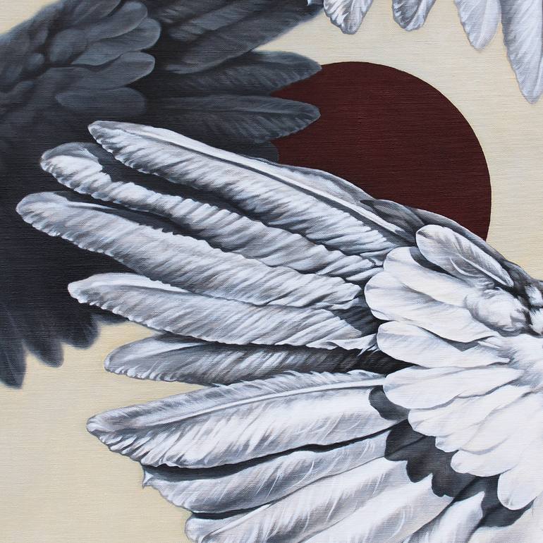 Original Figurative Animal Painting by Yuko Montgomery