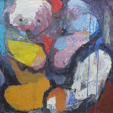 Original Abstract Expressionism Animal Painting by Jade Webber