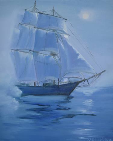 Original Realism Seascape Paintings by Nataly Marahovskaya-Belash