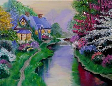 Original Impressionism Landscape Paintings by Nataly Marahovskaya-Belash