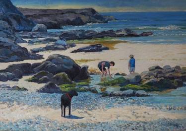 Original Fine Art Beach Paintings by Terence Eldridge