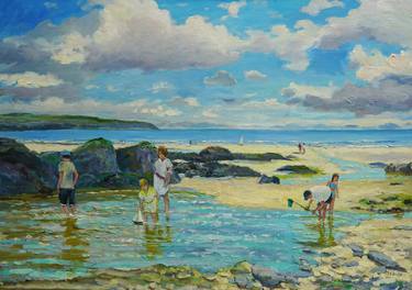 Print of Documentary Beach Paintings by Terence Eldridge