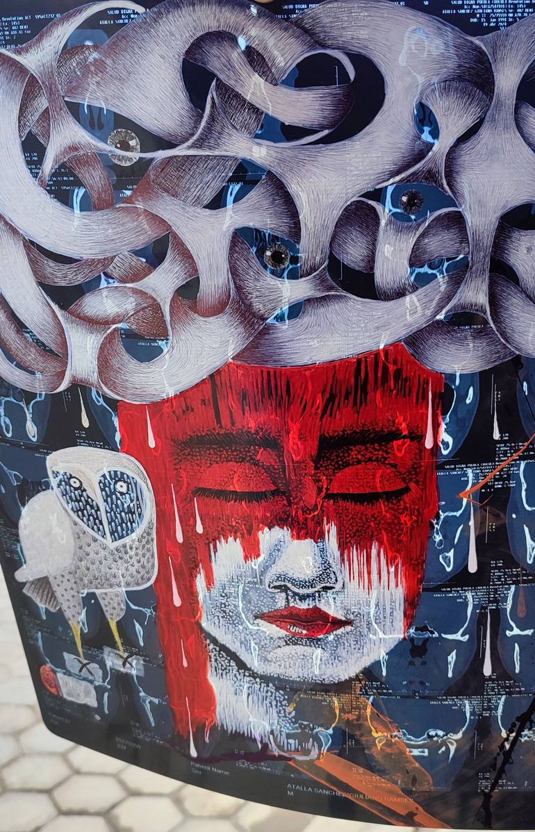 Original Contemporary Fantasy Painting by Jose Luis Montes