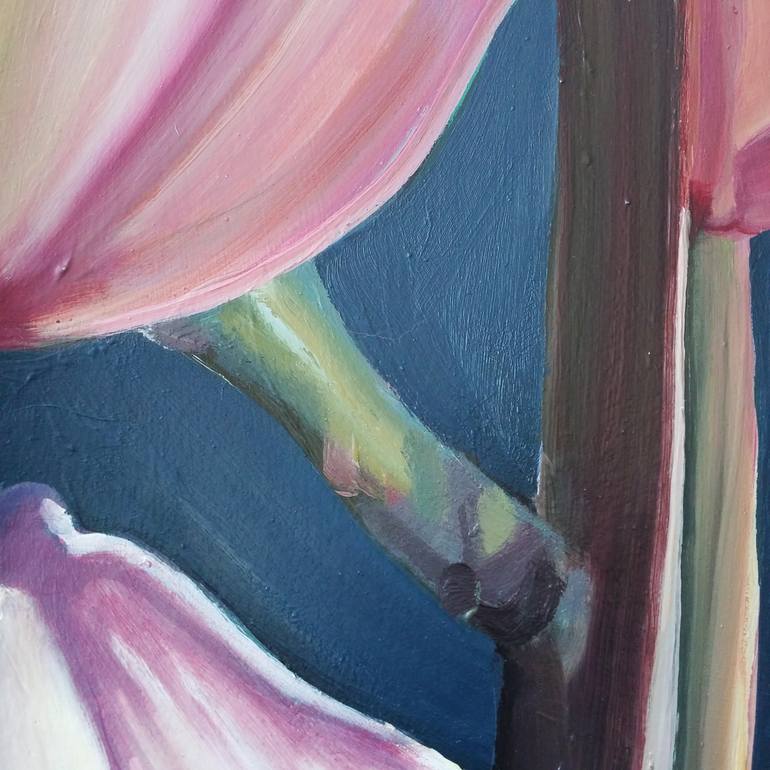 Original Modernism Botanic Painting by Marie Alsbrooks