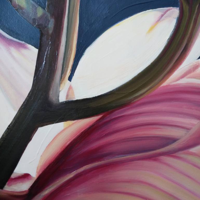 Original Modernism Botanic Painting by Marie Alsbrooks