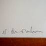 Signed and dated on the back of the drawing.