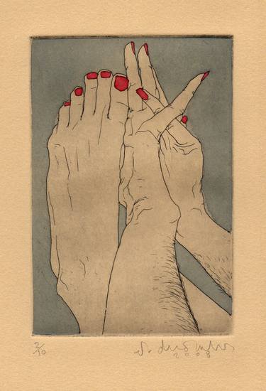 Original Erotic Printmaking by Phillip Dvorak