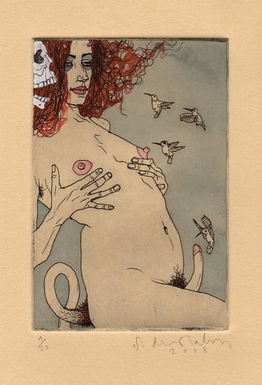 Original Erotic Printmaking by Phillip Dvorak