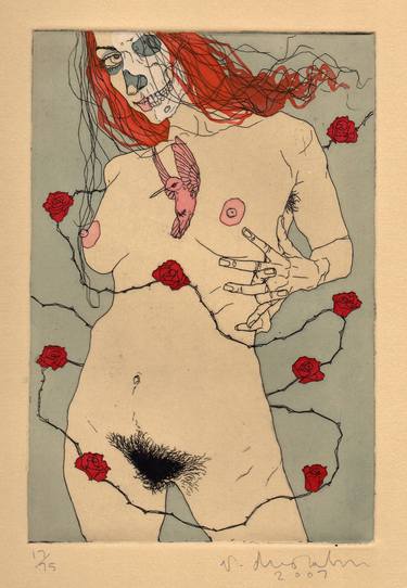 Original Erotic Printmaking by Phillip Dvorak