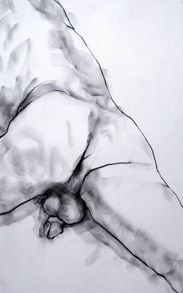 Original Figurative Erotic Drawings by Phillip Dvorak