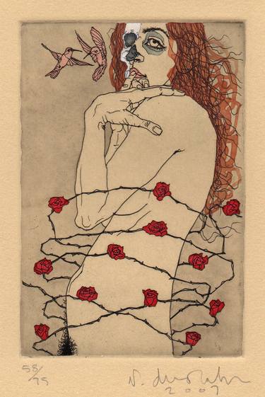 Original Erotic Printmaking by Phillip Dvorak