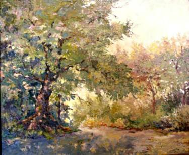 Print of Impressionism Landscape Paintings by Ljubov Ponomarova