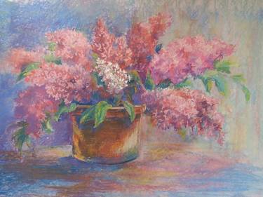 Print of Fine Art Floral Paintings by Ljubov Ponomarova