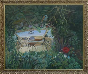 Print of Realism Car Paintings by Vasiliu Cristina