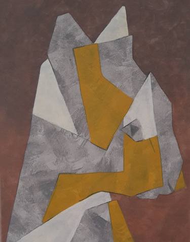 Original Modern Cats Painting by John Van Brakel