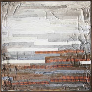 Original Landscape Collage by Katharine Weber