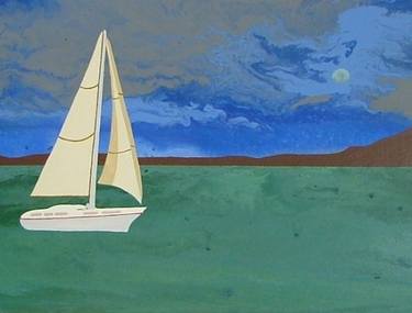 Print of Figurative Boat Paintings by Justin Peloian