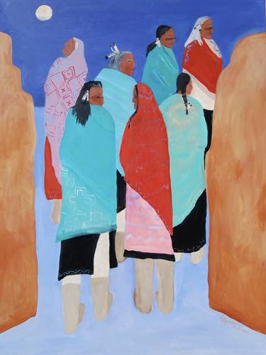 Original Contemporary People Paintings by Alexa Alexander