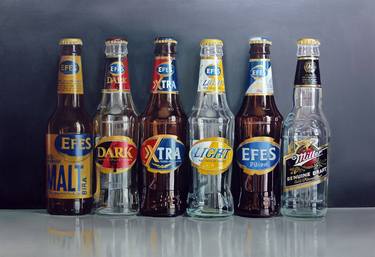 Original Photorealism Still Life Paintings by Ali Gümülcine