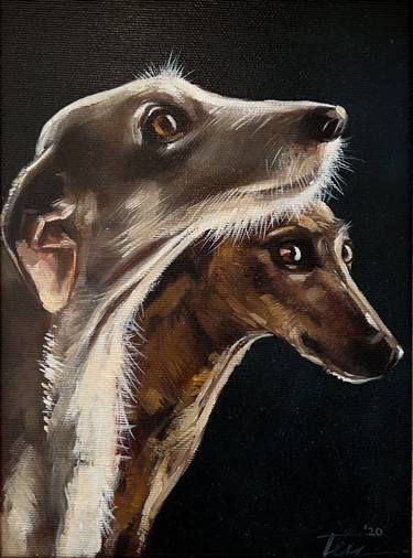 Original Realism Animal Paintings by Tem Dobrinova