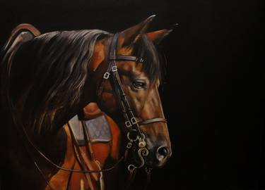 Original Horse Paintings by Tem Dobrinova