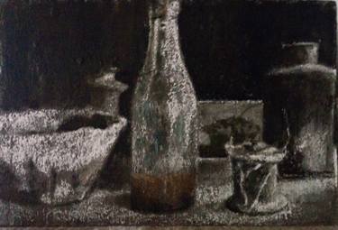 Still Life with Antique Objects and Bottle of Painting Medium thumb