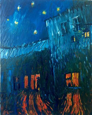 night at Provence (impression by Van Gogh) thumb