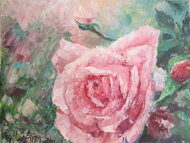 Original Impressionism Floral Paintings by Roman Sleptsuk