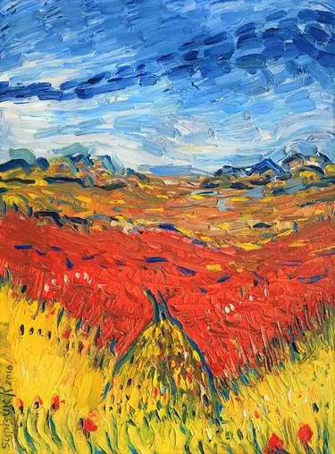 a hay (impression by Van Gogh) thumb