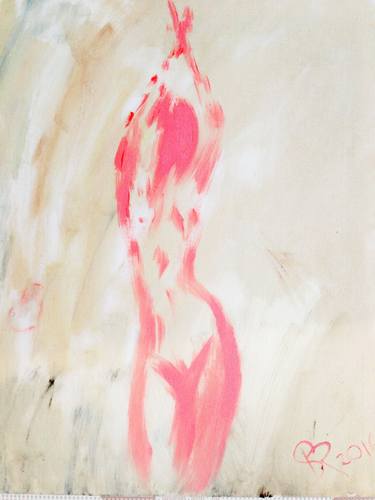 Print of Figurative Nude Paintings by Roman Sleptsuk