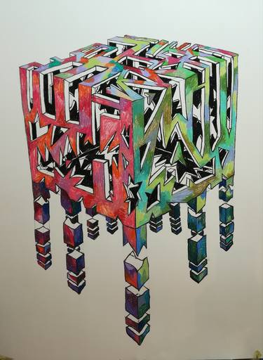 Print of Geometric Drawings by Filip Grkovic