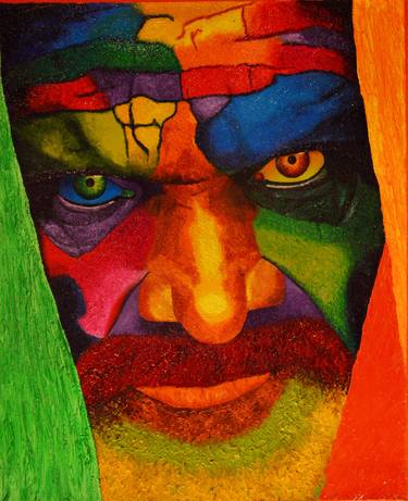 Print of Expressionism Men Paintings by Mauricio Rozo
