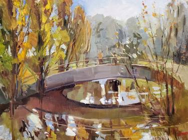 Original Impressionism Landscape Paintings by Valentina Voronkova